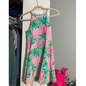 lilly pulitzer Fernando pineapple shake dress